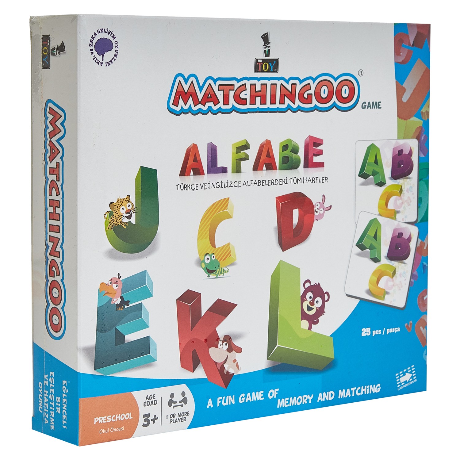 Mr. Toy Matchıngoo Eşleme Ve Hafıza Oyunu ( Alfabe ) Fiyatı