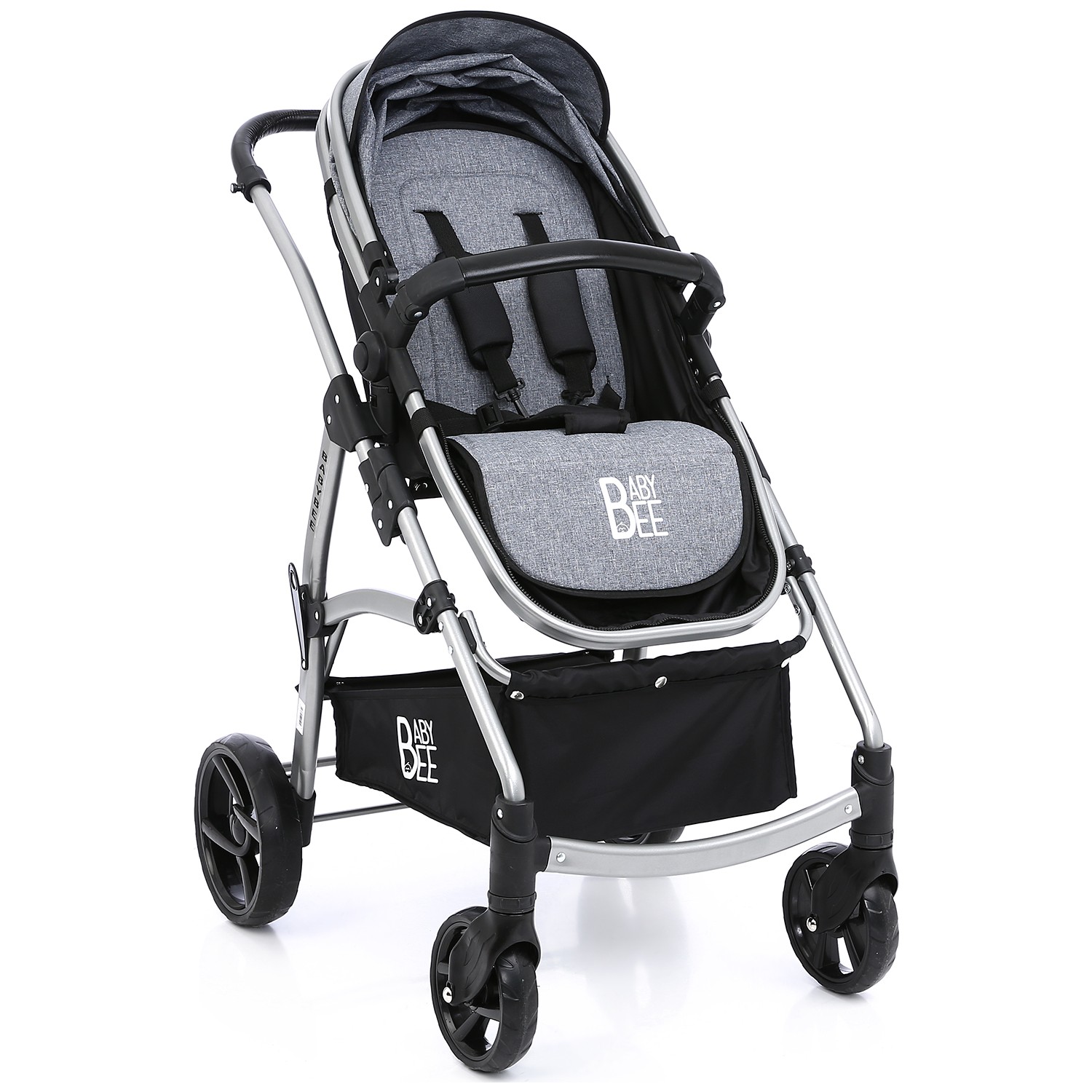 Baby Bee Tesla Travel Sistem Bebek Arabası Grey Fiyatı