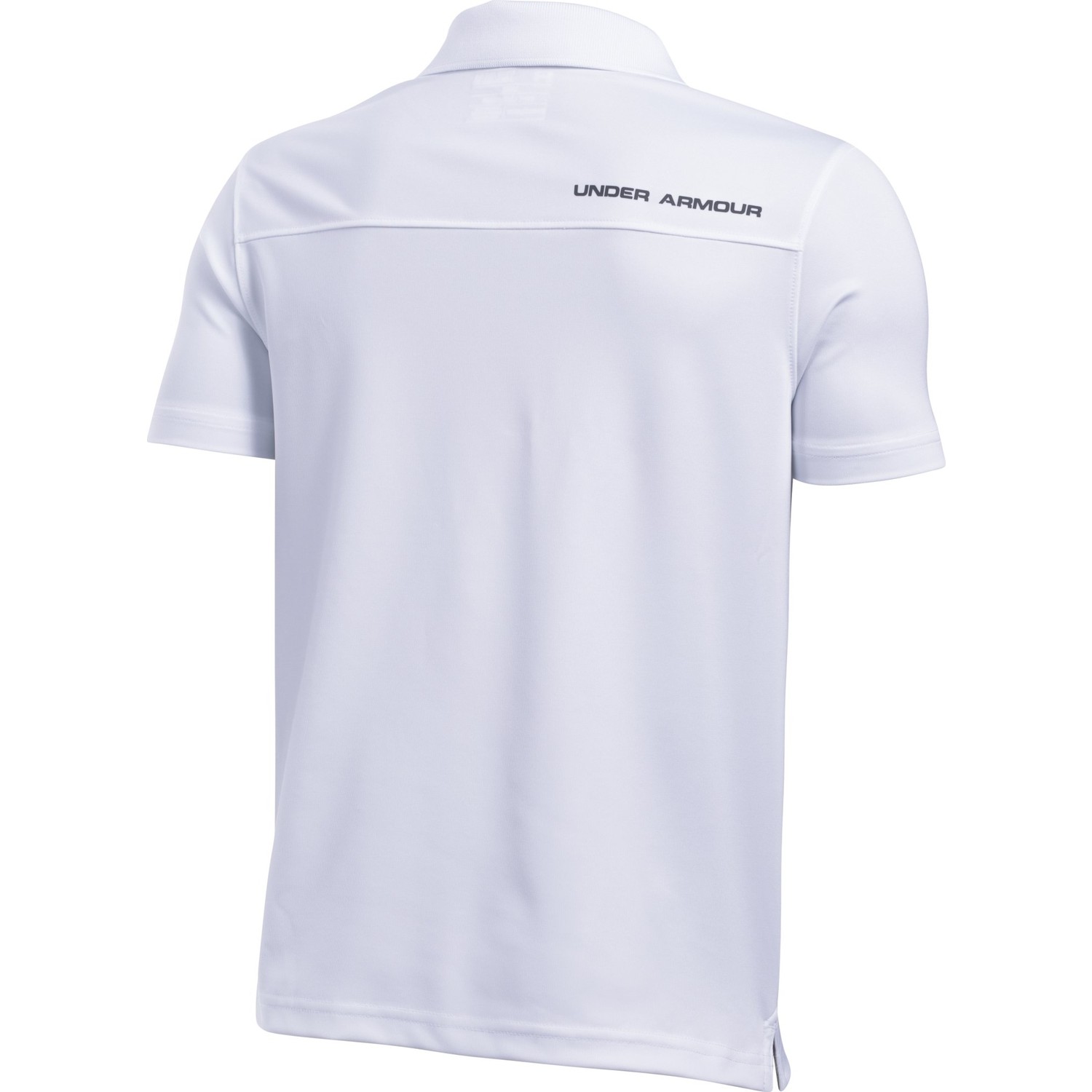 under armour performance polo white