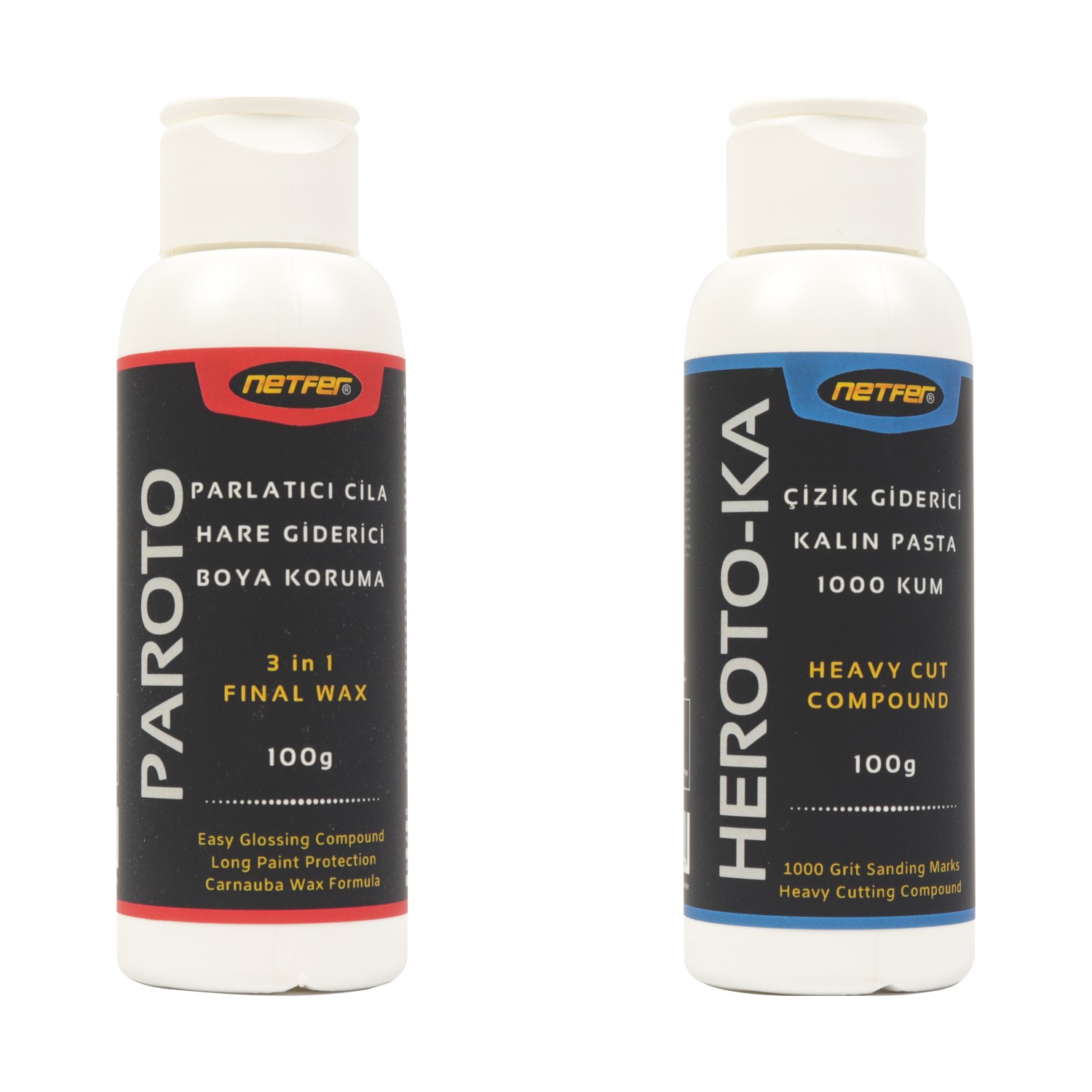 Netfer 2�li Kalın Pasta Cila Set 2x100 ml Fiyatı