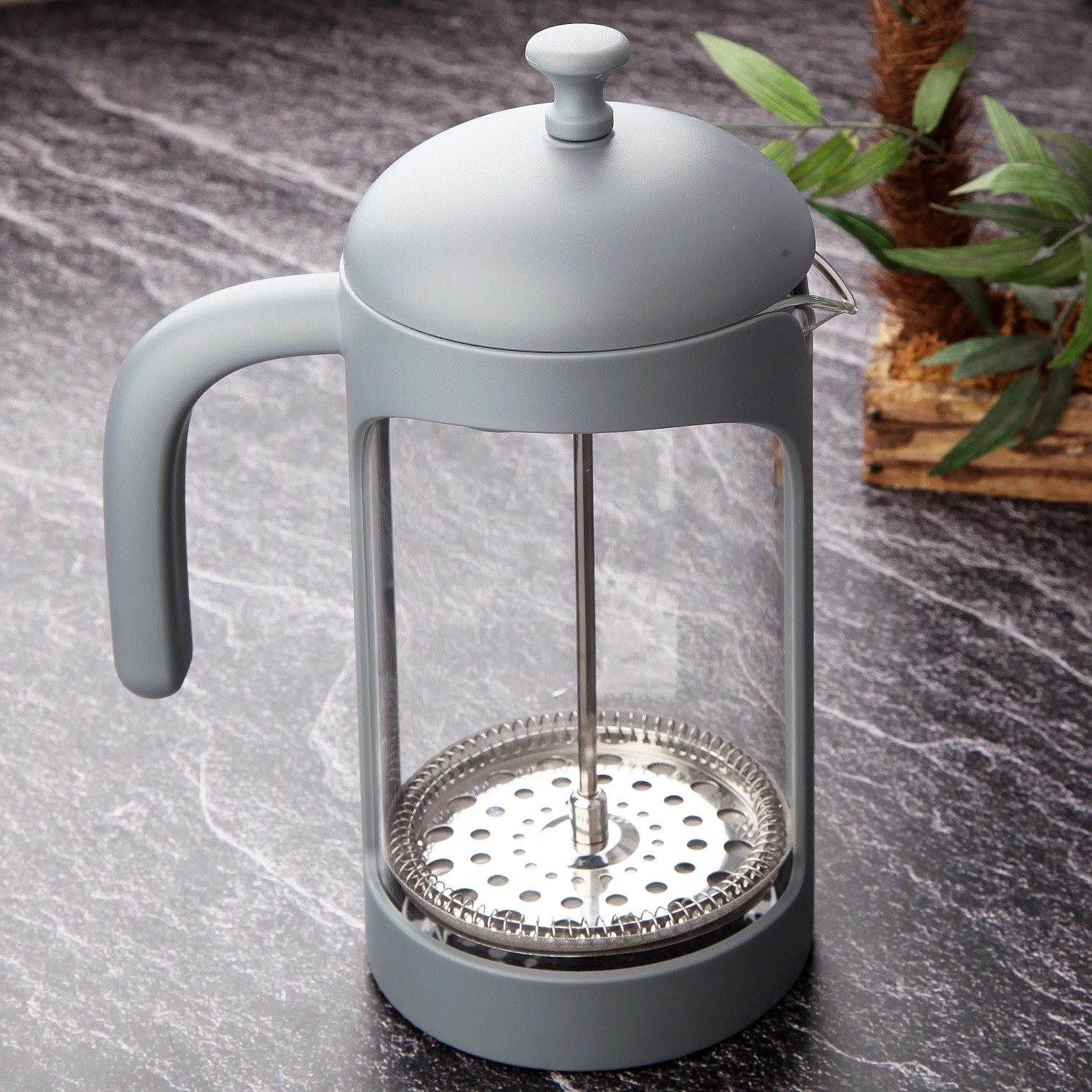 Tohana French Press 1000ml Mat Gri Fiyatı Taksit Seçenekleri