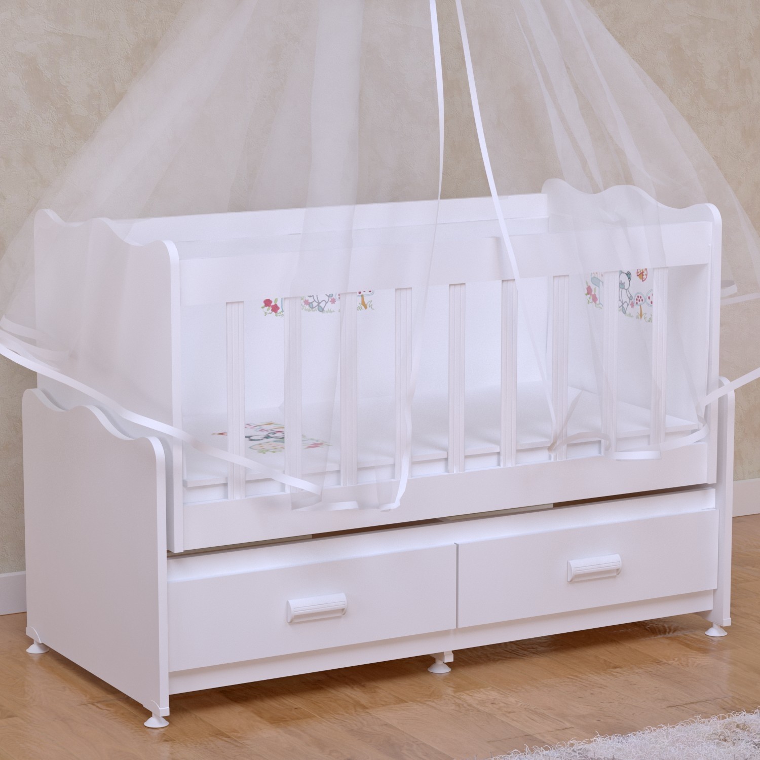 Garaj Home Elegant Beşik + Yatak + Uyku Seti Kombini Garaj Home Elegant Beşik + Yatak + Uyku Seti Kombini