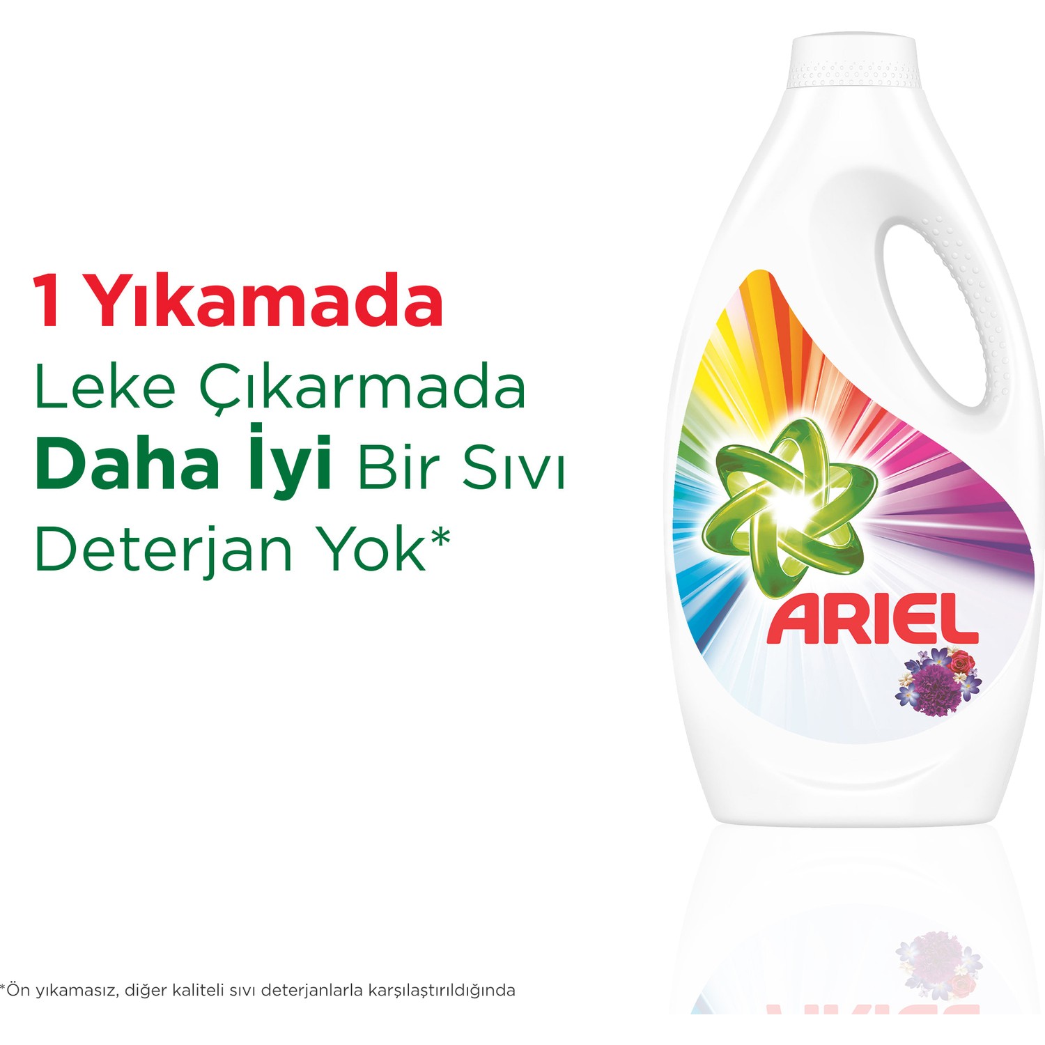 Ariel Sıvı Çamaşır Deterjanı Mor Çiçekler 24 Yıkama 2�li Fiyatı