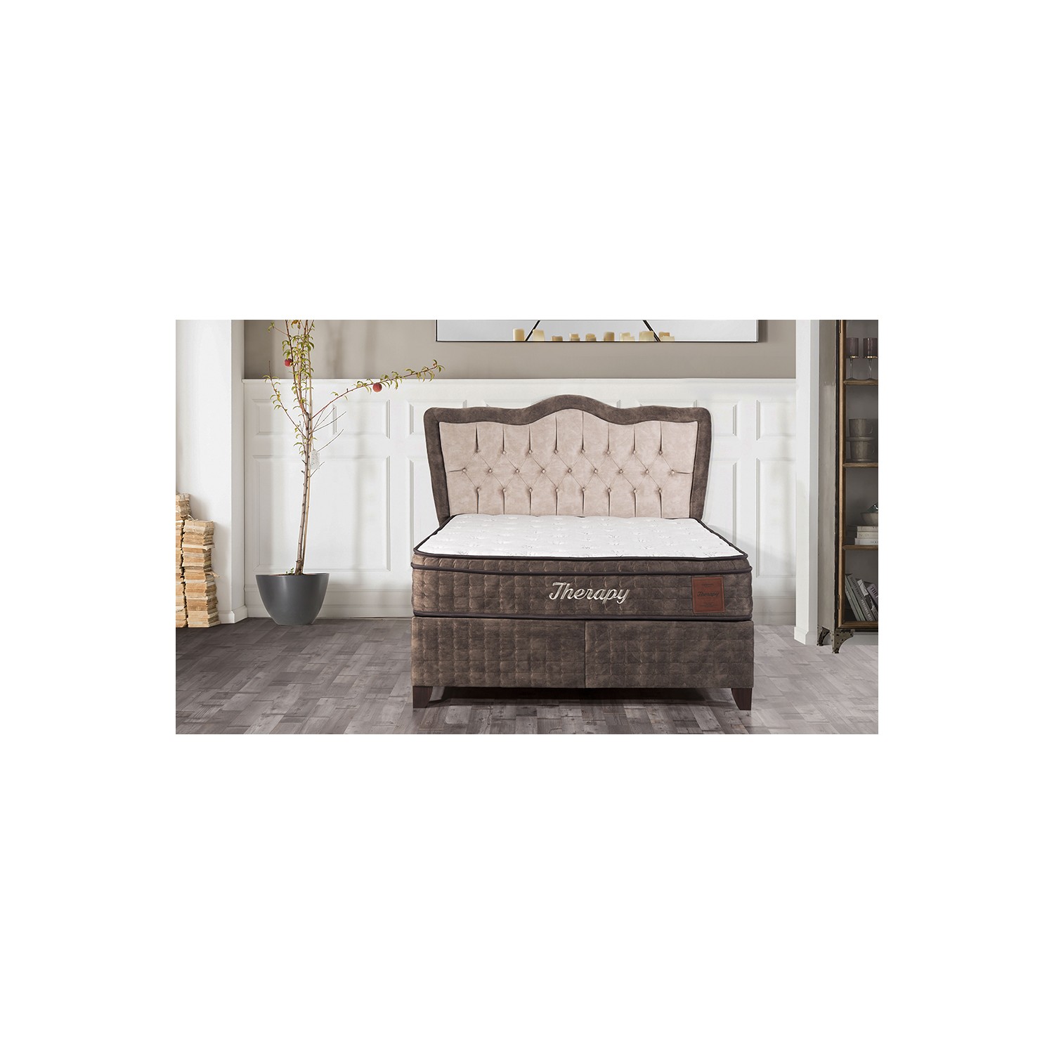 Cadde Yıldız Therapy Yatak Seti Baza Başlık Yatak Fiyatı