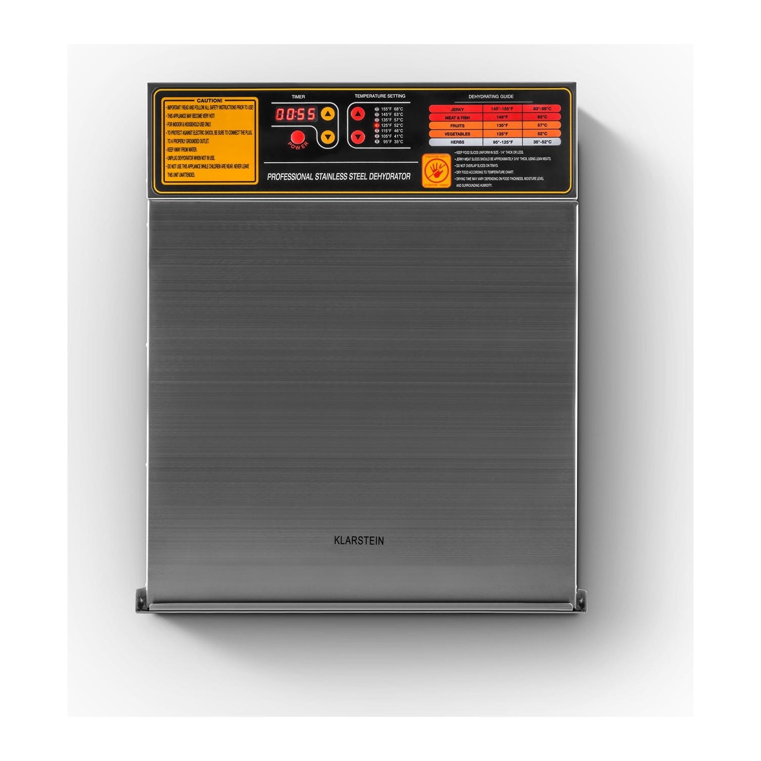 Klarstein Fruit Jerky Pro 10 Meyve Sebze Gıda Kurutucu Fiyatı