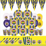 Bayhesaplı Fenerbahçe Doğum Günü Parti Seti 16 Kişilik