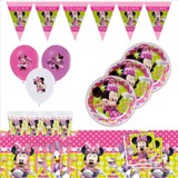 Bayhesaplı Minnie Mause Doğum Günü Parti Seti 8 Kişilik