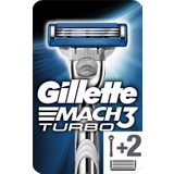 Gillette Mach3 Turbo Yedek Bıçaklı Tıraş Makinesi