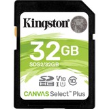 Kingston 32GB SDHC Canvas Select Plus Hafıza Kartı SDS2/32GB