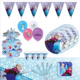 Bayhesaplı Elsa Frozen Kekstandlı Doğum Günü Seti 24 Kişilik