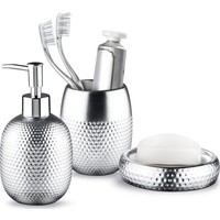 Madame Coco Curcio 3'lü Banyo Seti - Silver Fiyatı