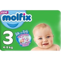 Molfix Bebek Bezi 3 Beden 94 Adet