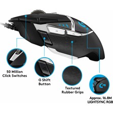 Logitech G502 Hero Kablolu Oyuncu Mouse 910-005730