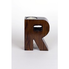 AHŞAP HARF MUMLUK -R HARFİ-