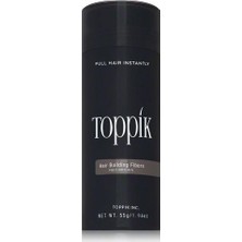 Toppik Hair Building Fibers 55 gr. Saç Fiberi Orta Kahverengi