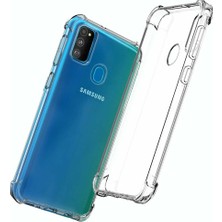 Microsonic Samsung Galaxy M30s Shock Absorbing Kılıf - Şeffaf