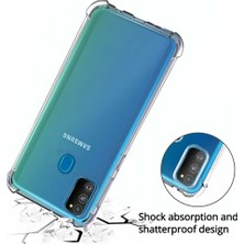 Microsonic Samsung Galaxy M30s Shock Absorbing Kılıf - Şeffaf