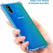 Microsonic Samsung Galaxy M30s Shock Absorbing Kılıf - Şeffaf