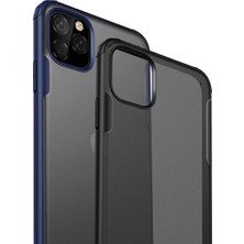 Microsonic Apple iPhone 11 Pro Max Frosted Frame Kılıf - Siyah