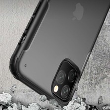 Microsonic Apple iPhone 11 Pro Max Frosted Frame Kılıf - Kırmızı