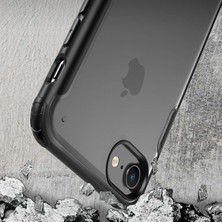 Microsonic Apple iPhone 6S Frosted Frame Kılıf - Kırmızı