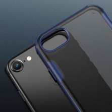 Microsonic Apple iPhone 6 Frosted Frame Kılıf - Lacivert