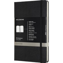 Moleskine Pro Defter Büyük Boy Sert Kapak Siyah Pl0756