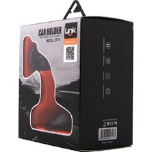 Link Tech Senatech H-710 Universal Mıknatıslı Vantuzlu Araç İçi Siyah Telefon Tutacağı