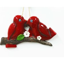 SUME Aşık Kumrular Askılı Dekoratif Duvar Süsü Nazarlık