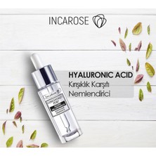 Incarose-Pure Solutıons® Hyaluronıc Acıd-Anti-Wrinkle-Hydratant- ve Nemlendirici.Serum 15 ml.