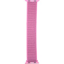 Case 4U Apple Watch Uyumlu Seri 7/6/SE/5/4 Mor Spor Loop Kordon 42 mm 44 mm 45mm