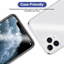 Case 4U Apple iPhone Xs Max / iPhone 11 Pro Max Cam Ekran Koruyucu 9H Sert Temperli Şeffaf