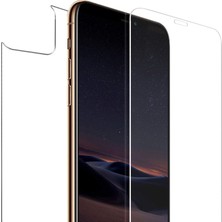Case 4U Apple iPhone 11 Ön + Arka 360 Tam Kaplayıcı Film Full Cover Şeffaf