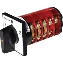 Opaş 3X40A Çift Devir Çitft Yön Pako Şalter 90 x 90 mm