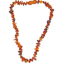 Chavin Kehribar Kolye Kız Erkek Çocuk Bebek Diş Kolyesi ED48