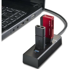 Alfais 4360 4 Port USB 3.0 Hub Switch Çoklayıcı Çoğaltıcı Adaptör