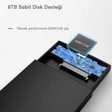 Ugreen 2.5 inch Sata USB 3.0 Hard Disk Kutusu