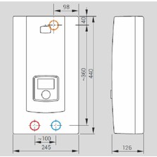 Kospel Ppe2 Electronic Trifaze Ani Su Isıtıcı