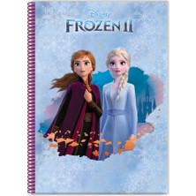 Keskin Color Frozen II A4 Kareli Defter