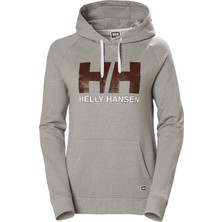 HHA.62936 Hh W F2F Cotton  HHA.841 Gri Helly Hansen Sweat Shirt Kadın