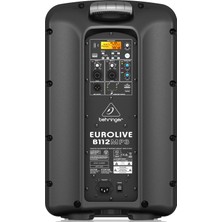 Behringer - Eurolive B112MP3 1000 Watt 2 Yollu Aktif Kablosuz Mikrofon Seçenekli Hoparlör