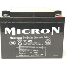 Mıcron 12V 28A Kuru Bakımsız Akü