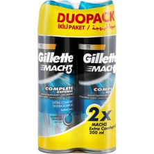 Gillette Mach 3 Ekstra Konfor Jel 200 ml