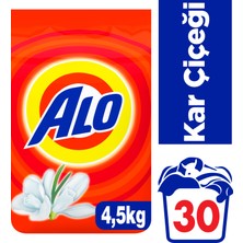 Alo  4,5 kg Toz Çamaşır Deterjanı Kar Çiçeği