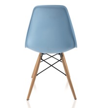 Dorcia Home Mavi Eames Sandalye Cafe Balkon Mutfak Sandalyesi