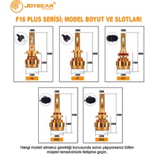Joyecar® F16 LED Xenon Far | Canbus | Çip H7/ H1 / 9005 / H11 / H4