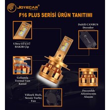 Joyecar® F16 LED Xenon Far | Canbus | Çip H7/ H1 / 9005 / H11 / H4