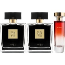 Avon Little Black Dress 50 ml Kadın Edp(2 Adet)+Avon Alpha 50 ml Kadın Edp