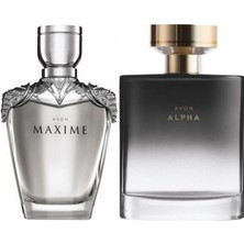 Avon Maxime Erkek Edt+Avon Alpha Erkek Edt