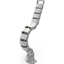 Tempo Omurga Kablo Kanalı Kablo Toplayıcı Gri Renk